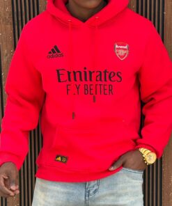 Prime Fashion™ Arsenal Pride Hoodies - Red