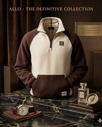 Allo Signature Cloud-Dense Hoodie