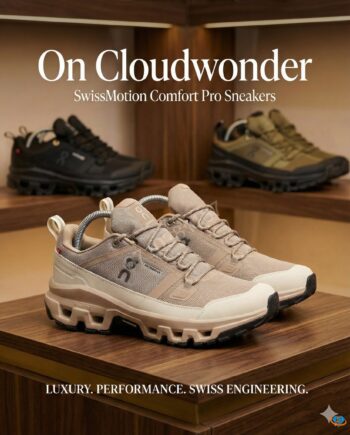On Cloudwonder SwissMotion Comfort Pro Sneakers