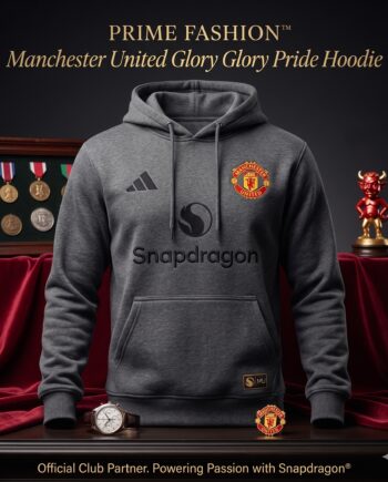 Prime Fashion™ Manchester United Glory Glory Pride Hoodie