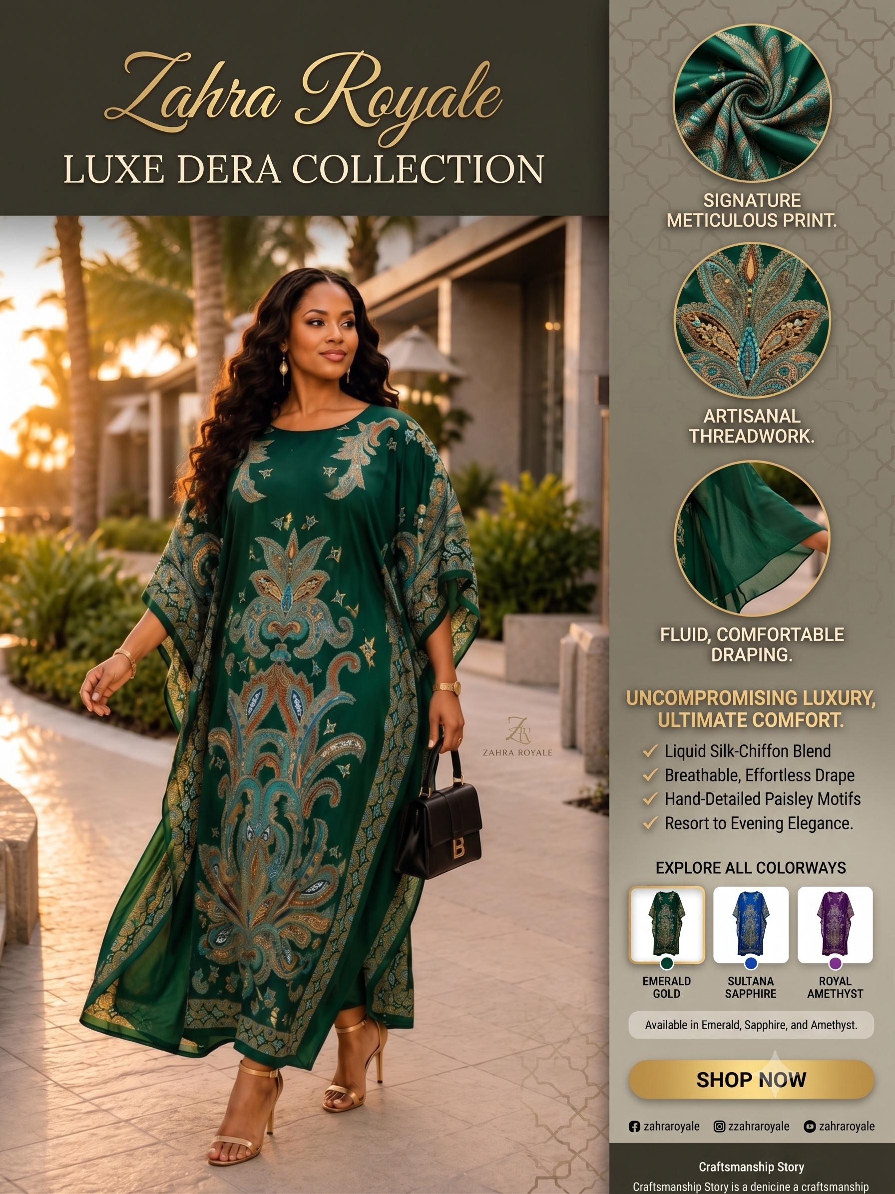 Zahra Royale Luxe Dera