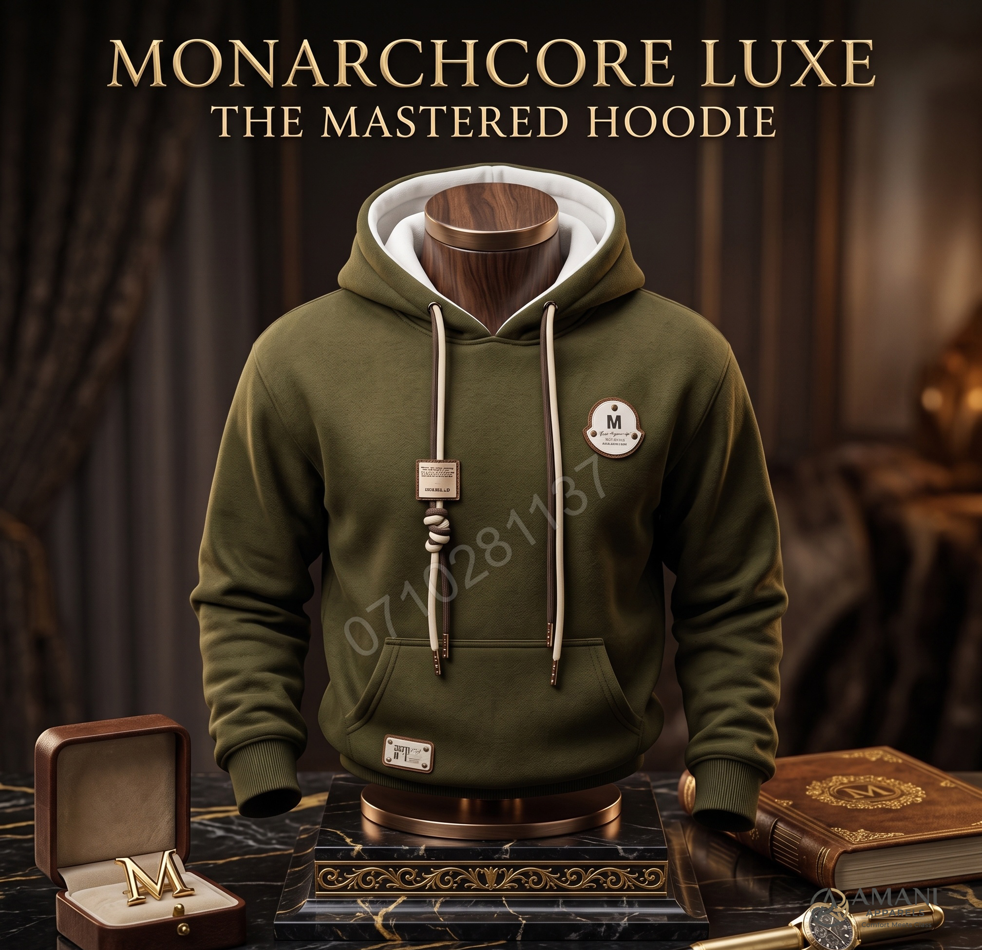 The B Design Monarchcore Luxe Hoodie
