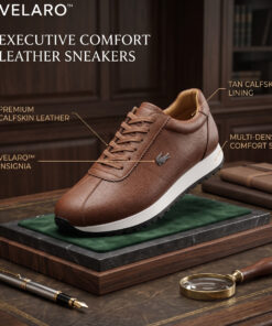 Velaro™ Executive Comfort Leather Sneakers