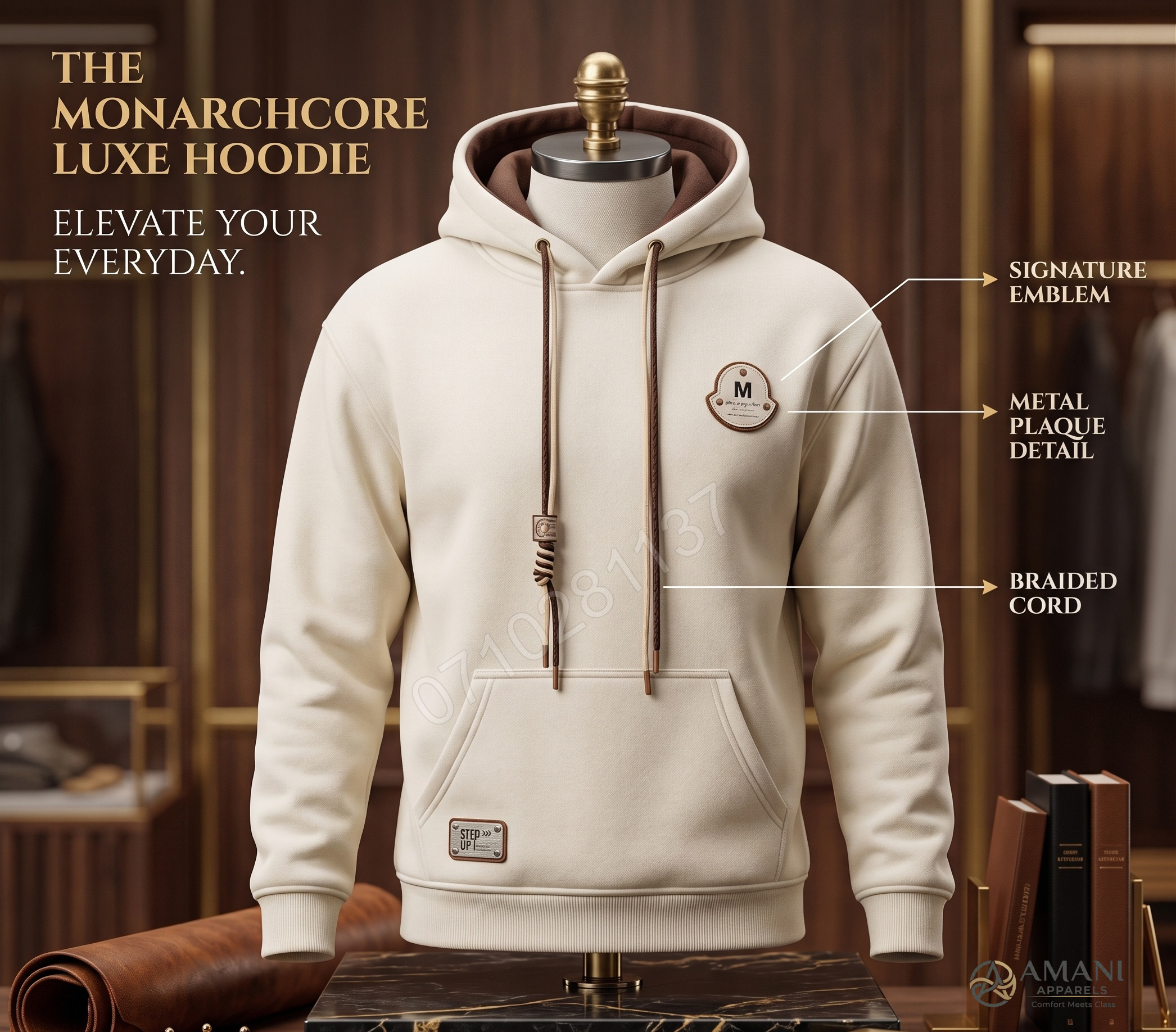 The B Design Monarchcore Luxe Hoodie