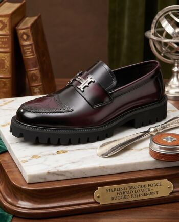 Sterling Brogue-Force Hybrid Loafer