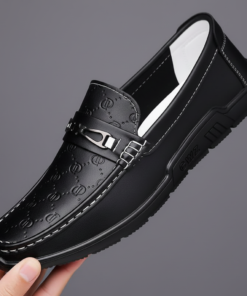 The "Elite" Collection Shadow Monogram and Arctic Crest Versatile Luxury Loafers