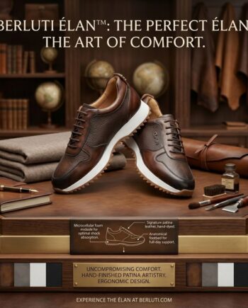 Berluti Élan™ Comfort Ergonomic Luxe Leather Sneakers