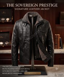 The Sovereign Prestige Signature Leather Jacket