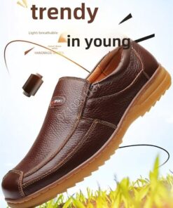Heritage Cowhide Genuine Leather Moccasins