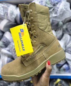 Tactical Light-Weight Military-Grade Comfortable Combat Boots in Tan 00507