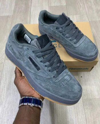 Reebok Classic Grey Suede Sneakers 00516