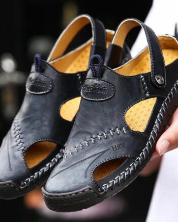 HSY TerraFlex™ Genuine Cowhide Comfort Sandals
