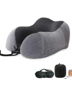 Prime Travel™ 3-in-1 Memory Foam Travel Comfort Kit