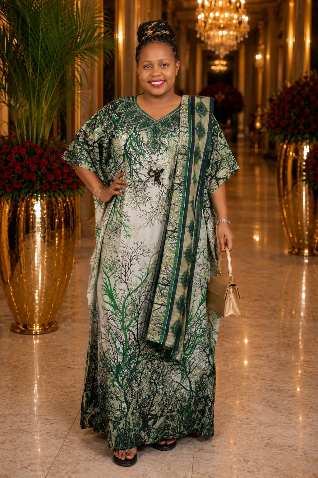 Malkia wa Pwani Luxe Dera & Mtandio Set