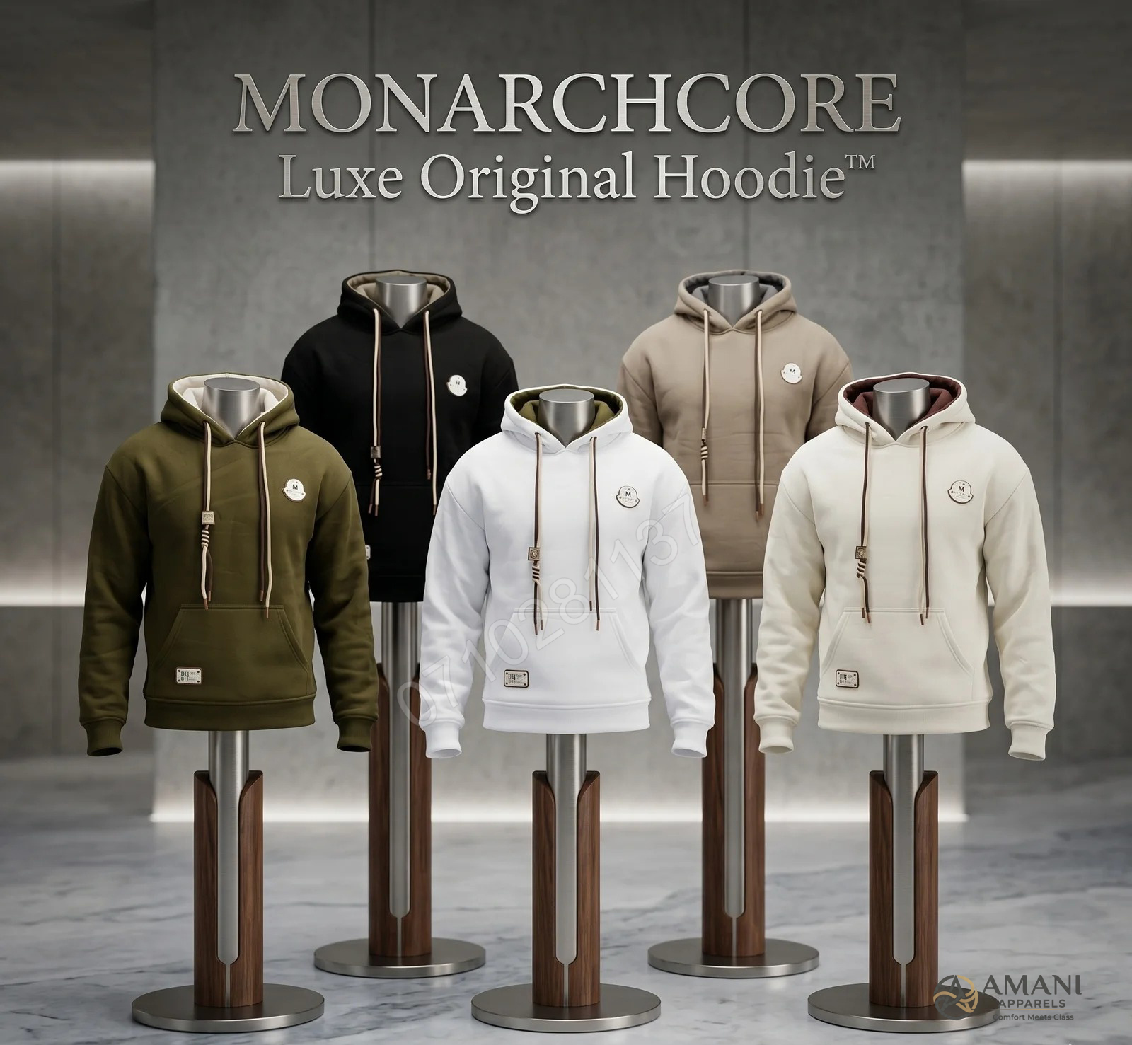 The B Design Monarchcore Luxe Hoodie