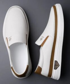 Tolypach New Fashion Premium Comfortable Non-Slip Spring Flat Men’s Casual Slip-On Loafers
