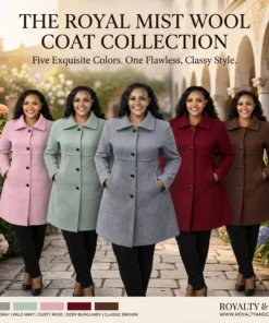 The Royal Mist Wool Coat
