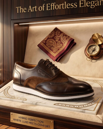 The Milano Modern Dual-Tone Hybrid Oxfords