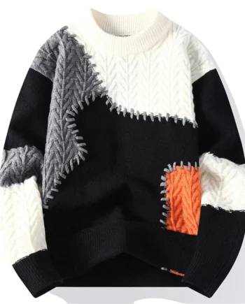 Imperial Contrast Knit Sweater