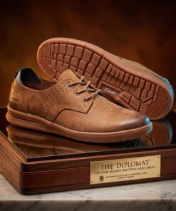 Clarks - The "Diplomat" Genuine Leather Executive Men's Shoes