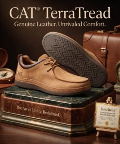 The CAT TerraTread Genuine Leather Comfort Mocs