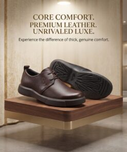 Clarks, The Core Comfort Premium Soft Thick Genuine Leather Shoes