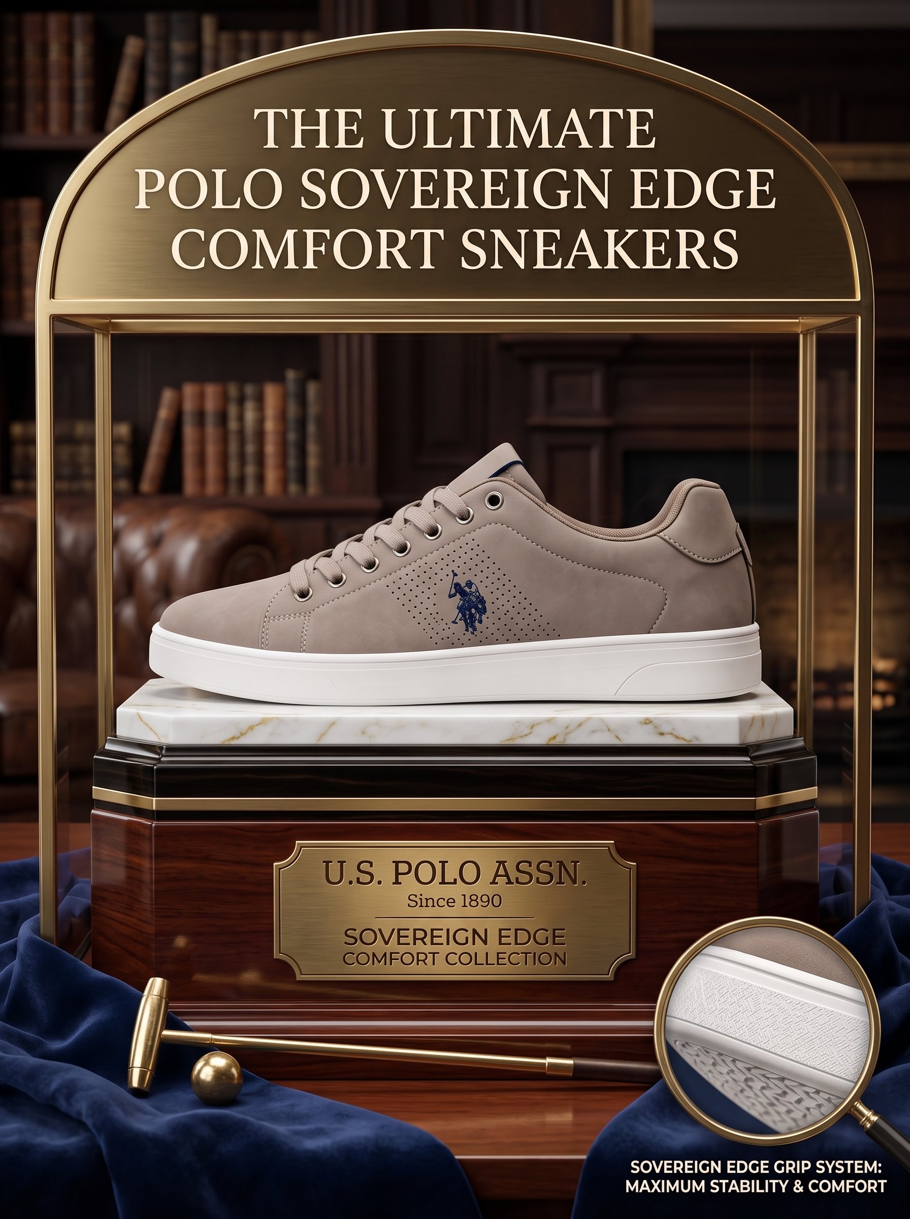 The Ultimate Polo Sovereign Edge Comfort Sneakers - Image 6