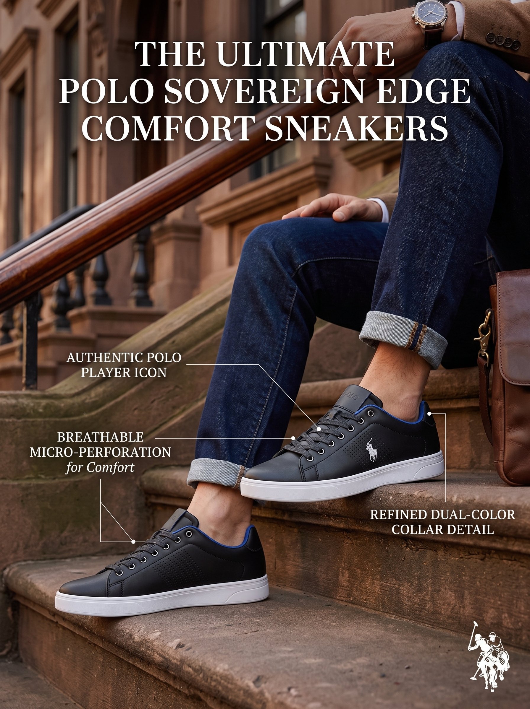 The Ultimate Polo Sovereign Edge Comfort Sneakers - Image 8