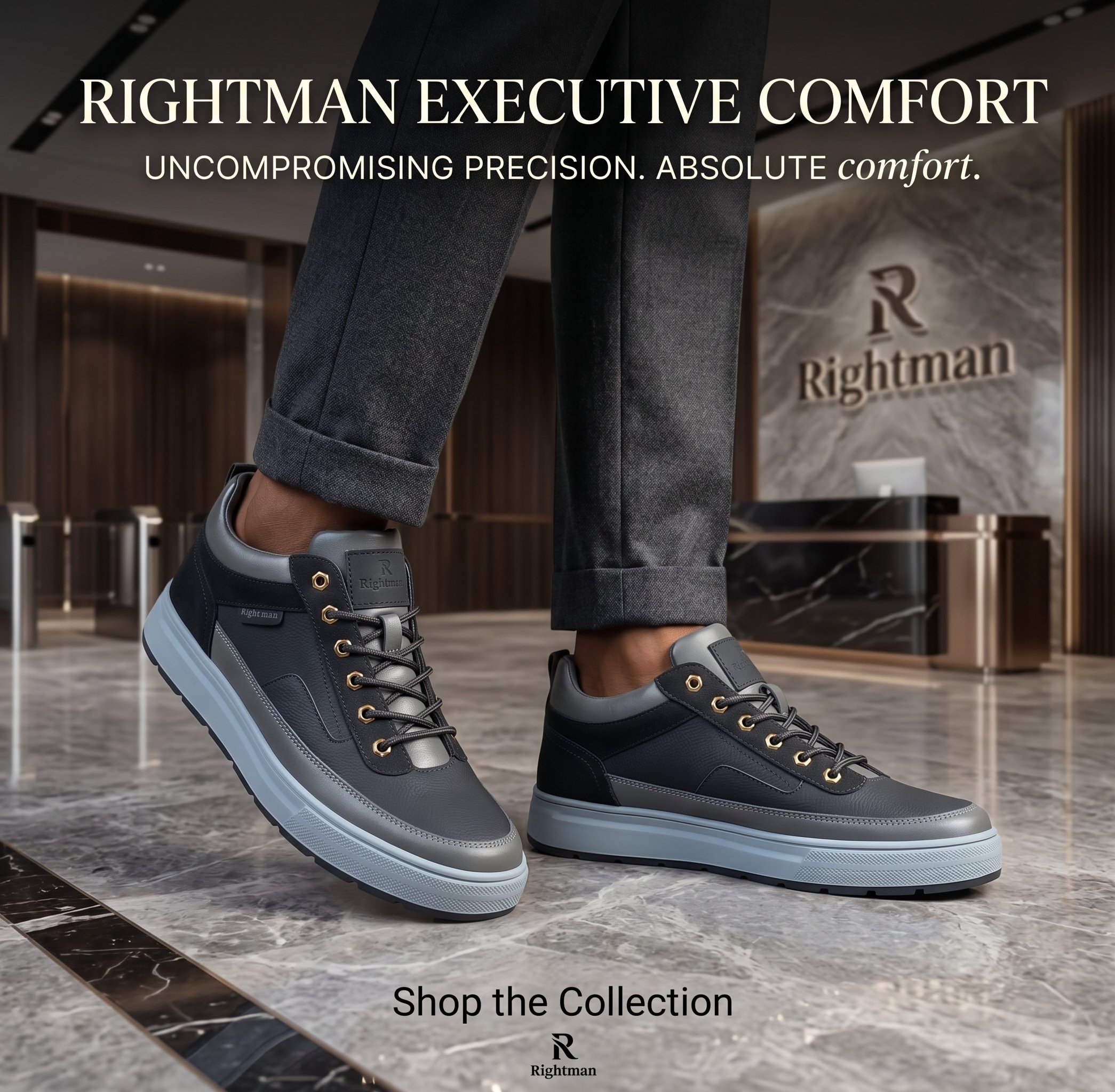 Rightman Executive Comfort Men Sneakers - Image 11