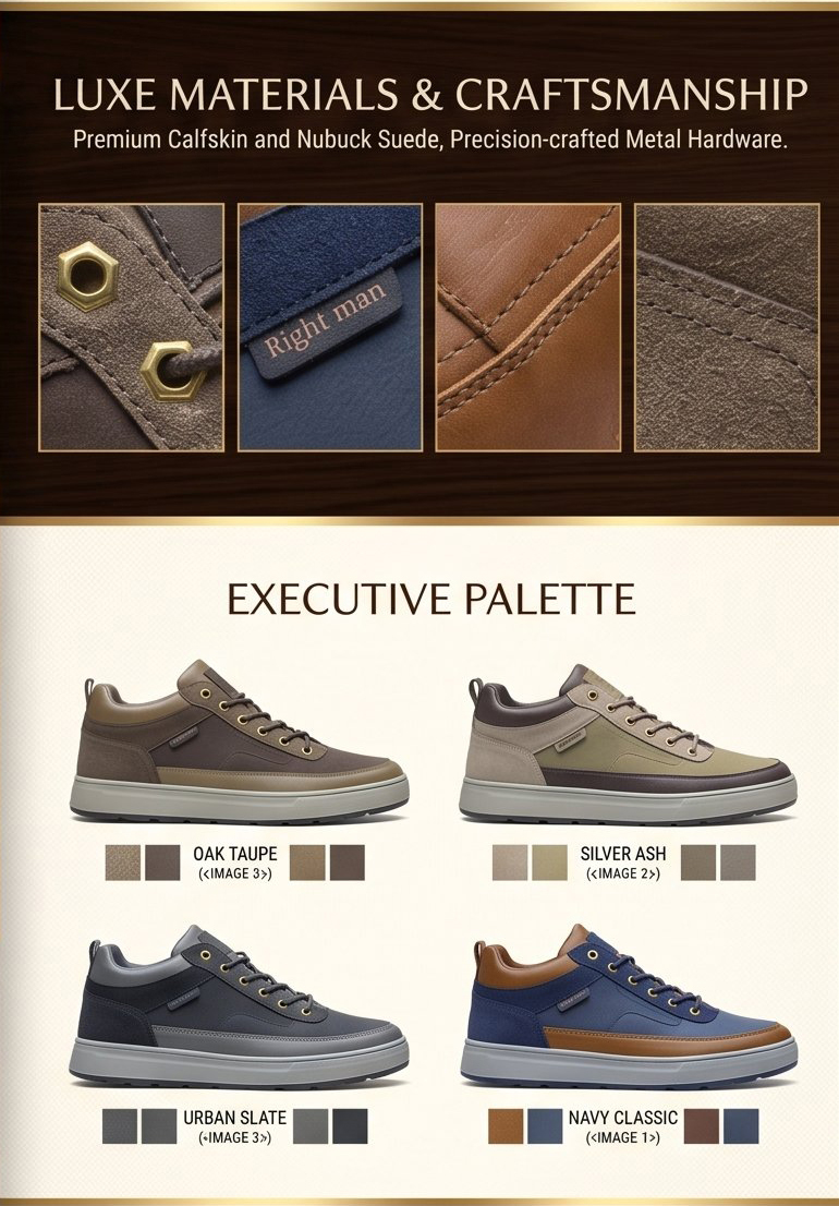 Rightman Executive Comfort Men Sneakers - Image 2
