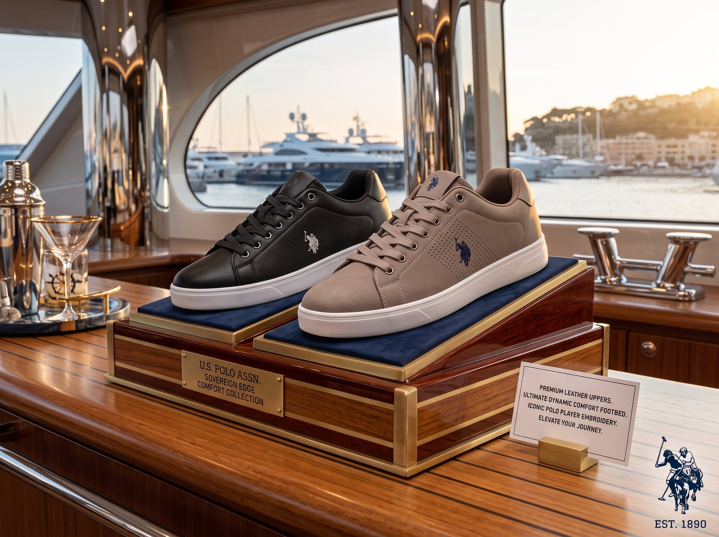 The Ultimate Polo Sovereign Edge Comfort Sneakers