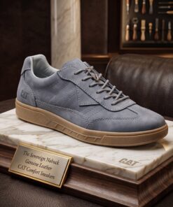 The Sovereign Nubuck Genuine Leather CAT Comfort Sneakers