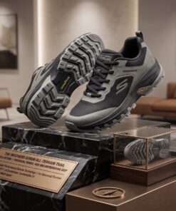 Skechers Men’s All-Terrain High-Traction Outdoor Trail Running Shoes